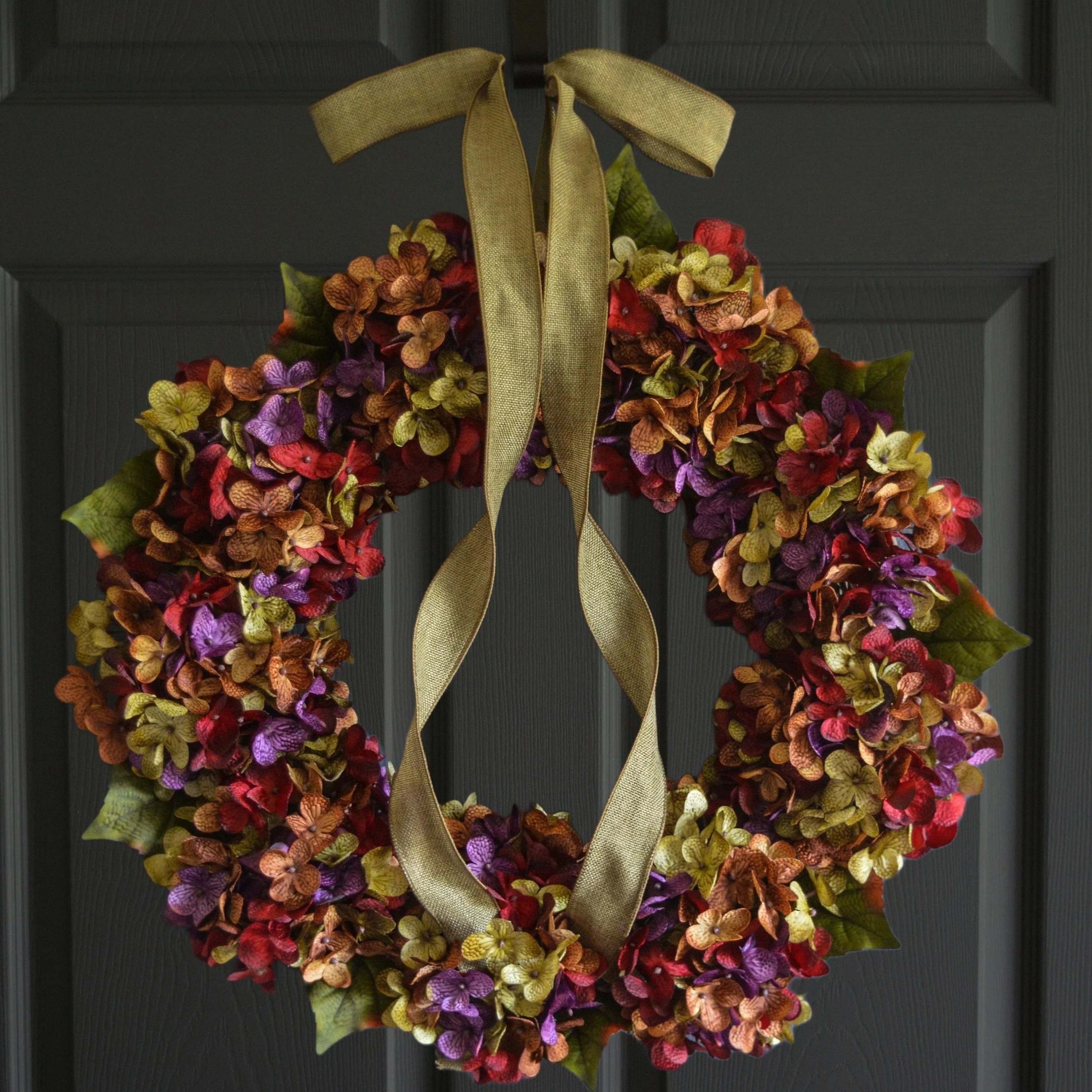 summer hydrangea wreaths