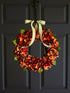 autumn hydrangea wreath