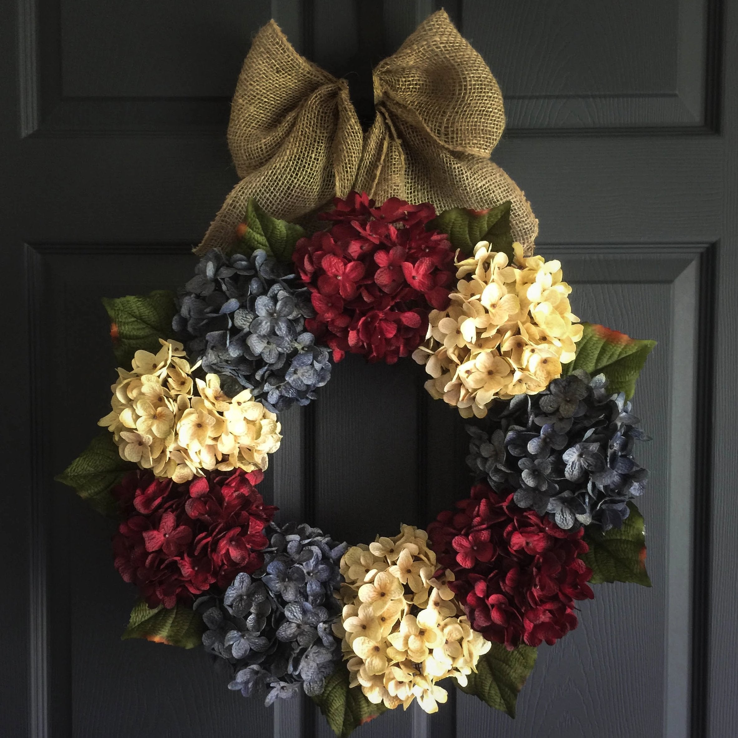 Patriotic Door Wreath