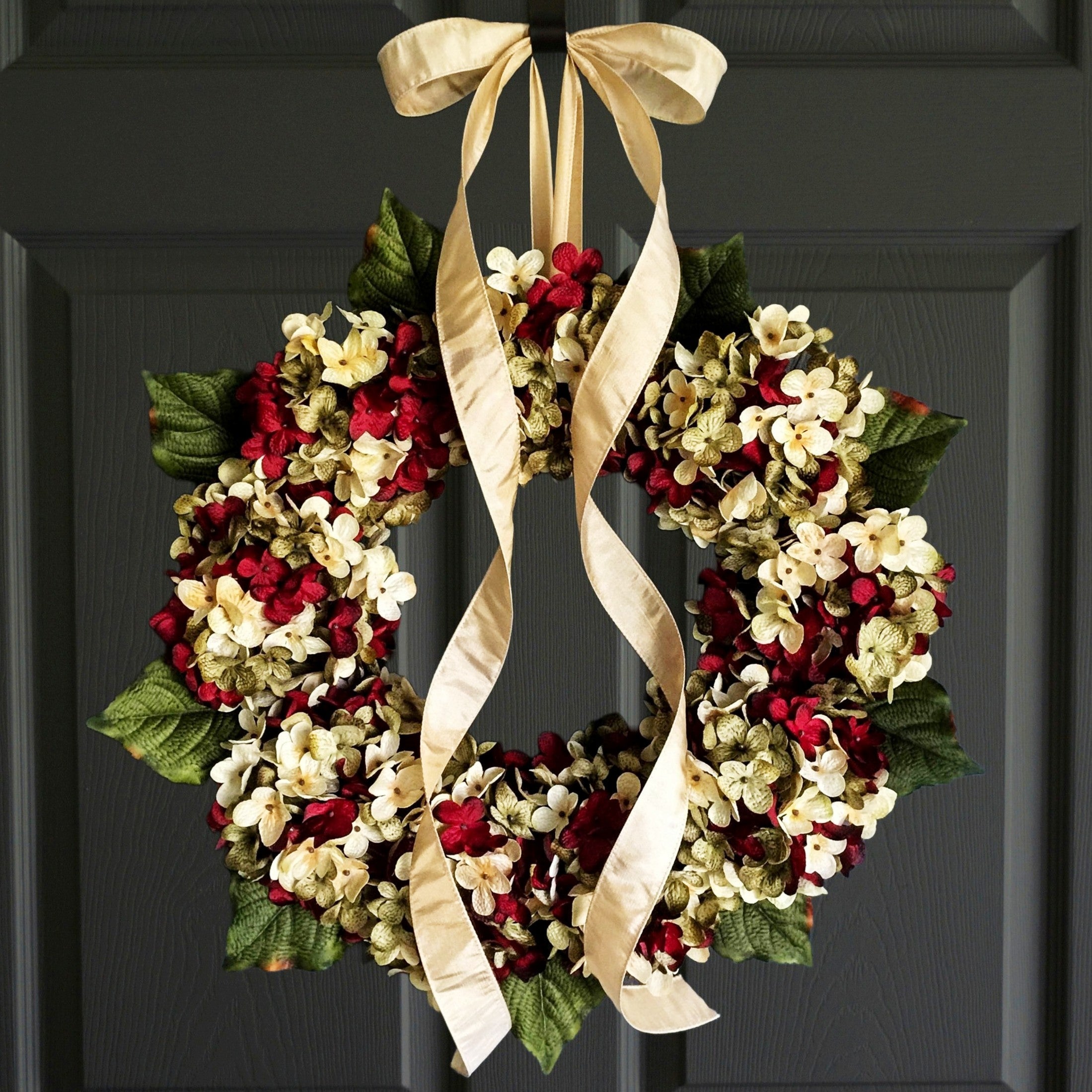 Winter Front Door Wreaths