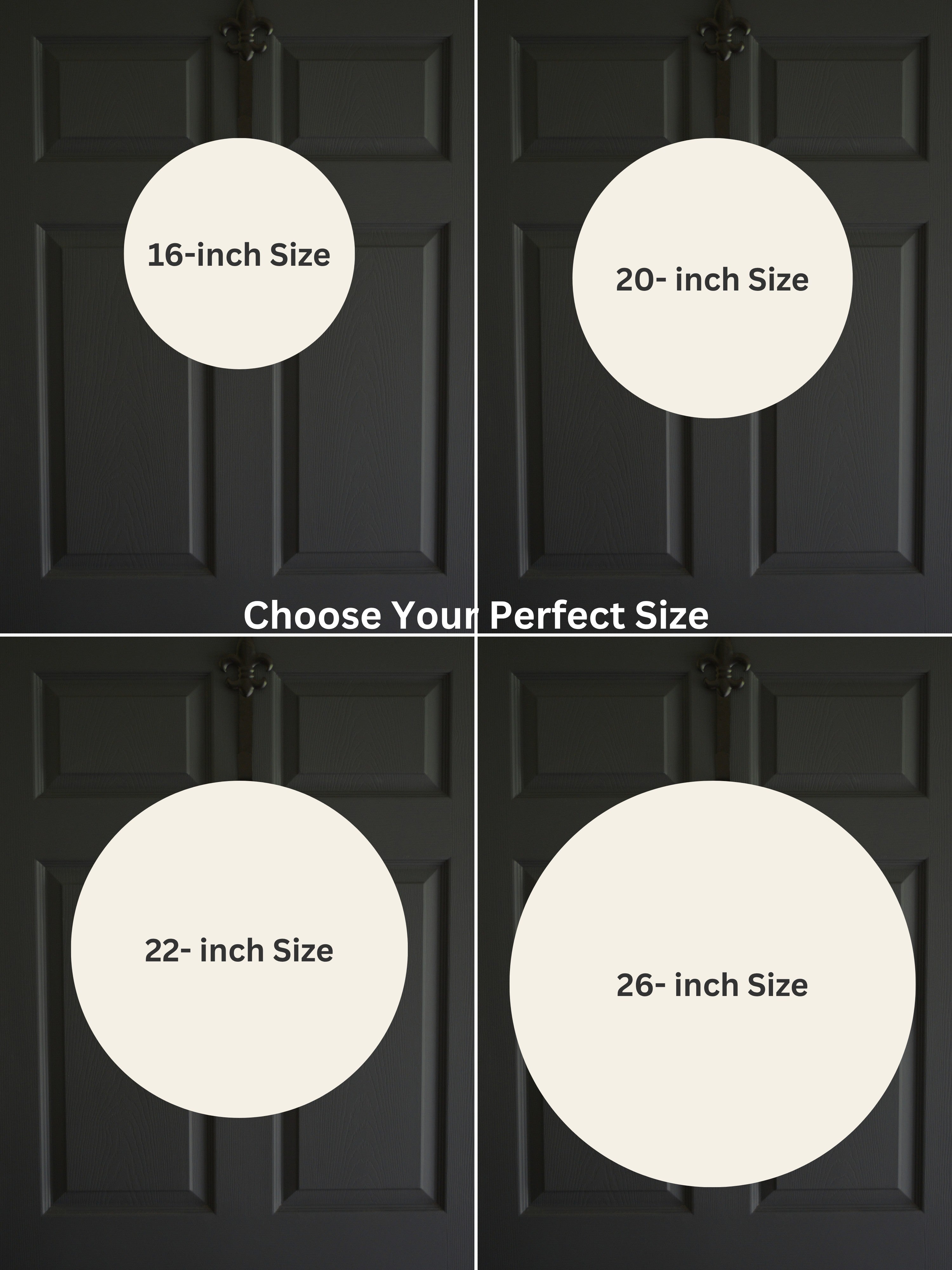 20-inch vs 24-inch wreath on 32-inch window comparison