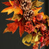 Fall Wreath with Acorns and Berries