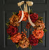 Fall Door Wreath with Berries