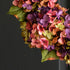 hydrangea wreath closeup