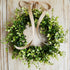 Small farmhouse eucalyptus wreath for front door year round greenery decor