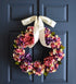 Spring Hydrangea Door Wreath