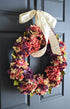 Spring Hydrangea Door Wreath